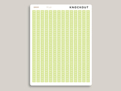 Mildliner Solid Time Strips for Passion Planner PP-L10