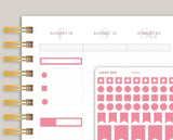 Outlined Planner Stickers Sampler for MakseLife Planner MH22