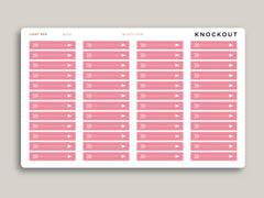 MONTH View Dividable Arrow Washi Planner Stickers for MakseLife Planner MH56