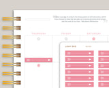 MONTH View Dividable Arrow Washi Planner Stickers for MakseLife Planner MH56