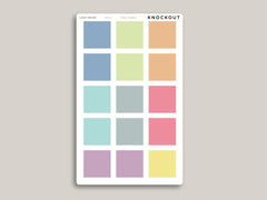 Four Hour Boxes Time Visible for Hobonichi Cousin HTL6