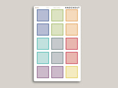 Four Hour Boxes Time Visible for Hobonichi Cousin HTL6