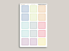 Four Hour Boxes Time Visible for Hobonichi Cousin HTL6