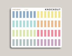 Transparent Two Hour Time Strip for Hobonichi Cousin HTM2