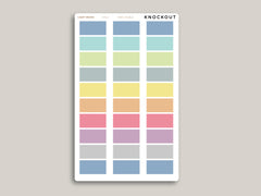 Two Hour Boxes Time Visible for Hobonichi Cousin HTL4