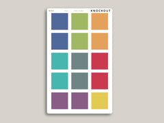 Four Hour Boxes Time Visible for Hobonichi Cousin HTL6