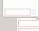 Right Side Box for Hobonichi Cousin HTL11