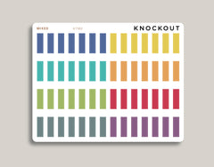 Transparent Two Hour Time Strip for Hobonichi Cousin HTM2