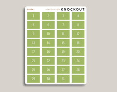 Daily View Date Covers for 2022 Hobonichi Cousin HTM7