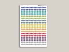 Month View Date Covers Planner Stickers for MakseLife Planner MH87