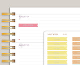 Goal Flag Header Stickers for MakseLife Planners MH89