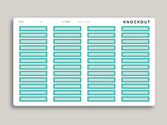 Single Line Box for 2021 MakseLife Planner R3
