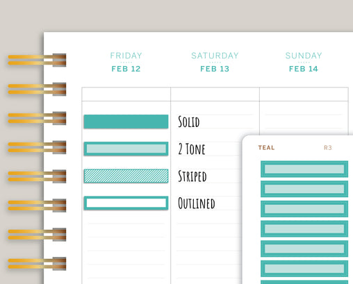 Single Line Box for 2021 MakseLife Planner R3