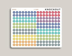 Circle/Dot Planner Stickers for 2021 MakseLife Planner U2