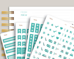 Horizontal Functional Sampler Kit for 2021 MakseLife Planner R2