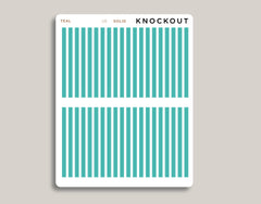 Horizontal Divider Stickers for 2021 MakseLife Planner U6