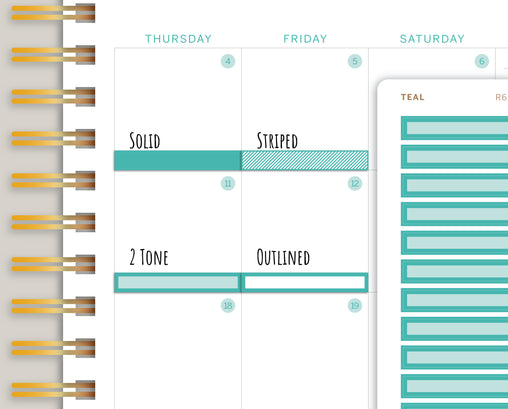 Monthly Label Planner Stickers for 2021 MakseLife Planner R6