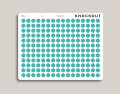Circle/Dot Planner Stickers for 2021 MakseLife Planner U2