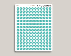 Scallop Circle Planner Stickers for 2021 MakseLife Planner U4