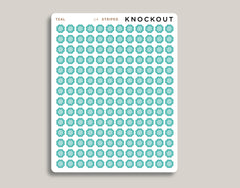 Scallop Circle Planner Stickers for 2021 MakseLife Planner U4