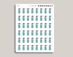 Water Bottle Planner Stickers for Makse Life Planner U13