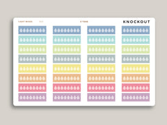 Daily Hydration Tracker Planner Stickers for Makse Life Planners R23