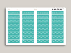 Daily Hydration Tracker Planner Stickers for Makse Life Planners R23