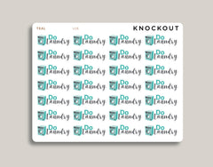Do Laundry Planner Stickers for MakseLife Planner U18