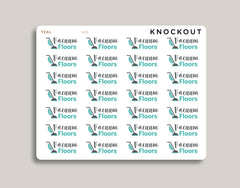 Vacuum Floors Icon Stickers for MakseLife Planner U21