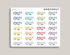 Catch All Icon Planner Stickers for MakseLife Planner U22