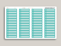 Birthday Month Label Planner Stickers for  MakseLife Planner R18