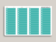 Birthday Month Label Planner Stickers for  MakseLife Planner R18