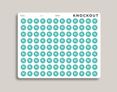 Meal Plan Circle Icon Stickers for Makse Life Planner U14