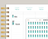 Water Bottle Planner Stickers for MakseLife Planner U13