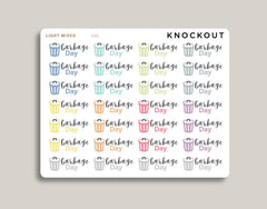 Garbage Day Icon Planner Sticker for MakseLife Planner U16