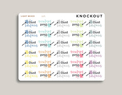 Dust Surfaces Planner Stickers for MakseLife Planner U25