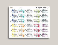 Dust Surfaces Planner Stickers for MakseLife Planner U25
