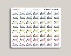 Indoor Rowing Icon Planner Stickers for MakseLife Planners U36