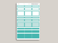 Box Sticker Sampler for  Makse Life Planner R32