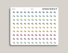 Pill Icon Planner Stickers for Makse Life Planners U31