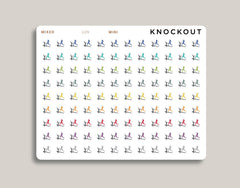 Treadmill Icon Planner Stickers for Makse Life Planner U29