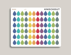 Mini Drop Planner Stickers for Makse Life Planner U35