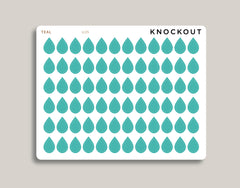 Mini Drop Planner Stickers for Makse Life Planner U35