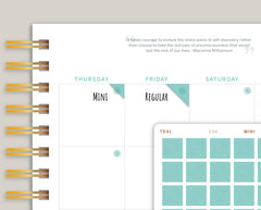 Transparent Triangle/Corner Planner Stickers for  Makse Life Planner U34