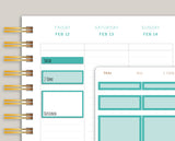 Box Sticker Sampler for  MakseLife Planner R32