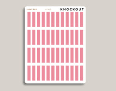 Transparent Three Hour Time Strip for Hobonichi Cousin HTM10