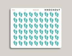 Baby Feet Icon Planner Stickers for Makse Life Planners U39