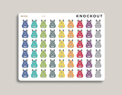 Backpack Icon Planner Stickers for Makse Life Planner U38