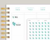 Baby Feet Icon Planner Stickers for MakseLife Planners U39