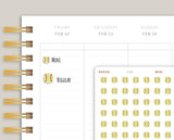 Softball / Baseball Sports Planner Stickers FQ8